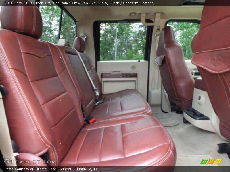 Black / Chaparral Leather 2010 Ford F350 Super Duty King Ranch Crew Cab 4x4 Dually
