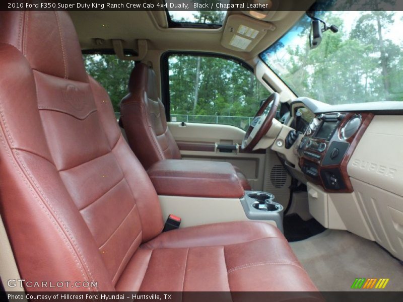 Black / Chaparral Leather 2010 Ford F350 Super Duty King Ranch Crew Cab 4x4 Dually