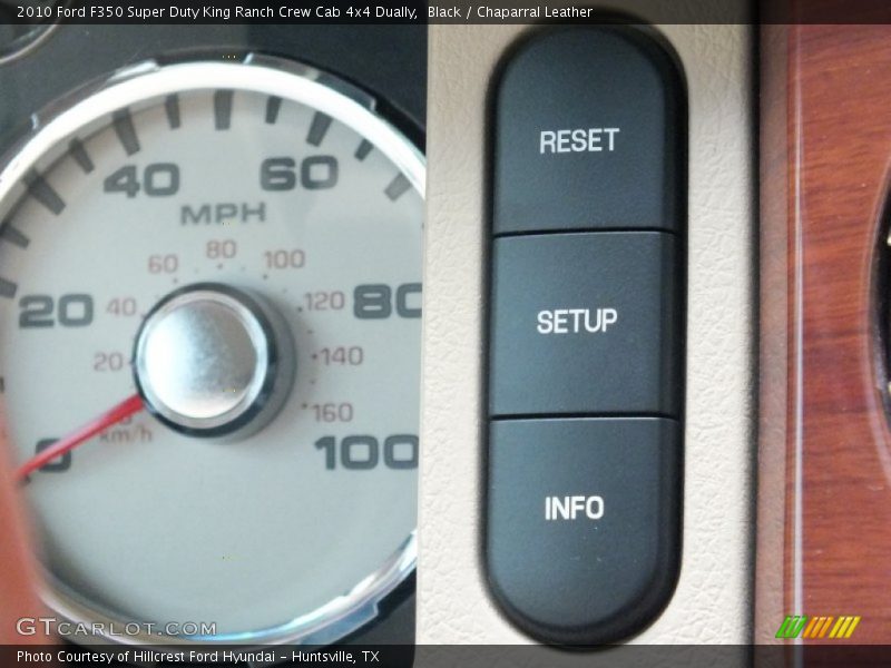 Black / Chaparral Leather 2010 Ford F350 Super Duty King Ranch Crew Cab 4x4 Dually