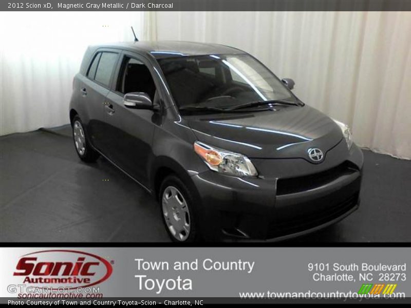 Magnetic Gray Metallic / Dark Charcoal 2012 Scion xD