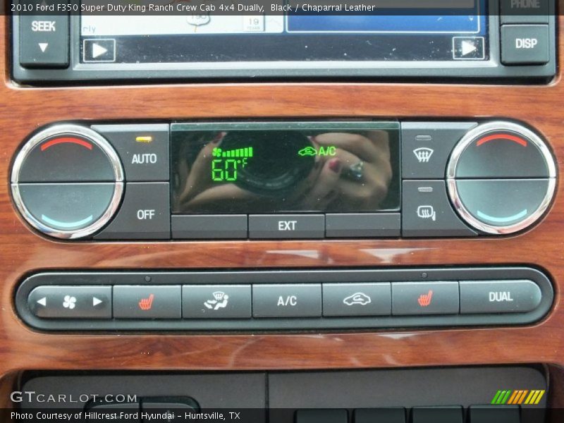 Black / Chaparral Leather 2010 Ford F350 Super Duty King Ranch Crew Cab 4x4 Dually