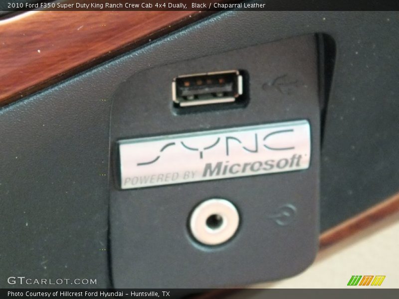 Black / Chaparral Leather 2010 Ford F350 Super Duty King Ranch Crew Cab 4x4 Dually