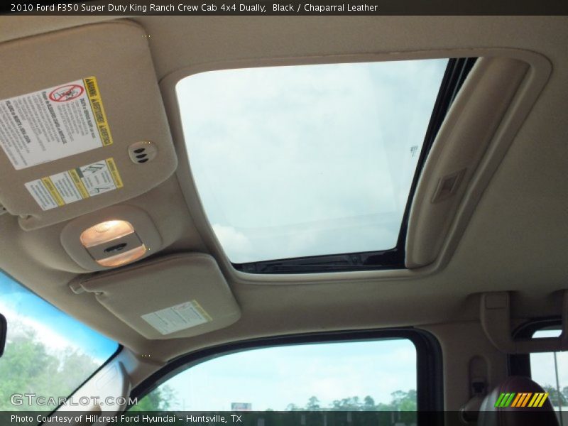 Black / Chaparral Leather 2010 Ford F350 Super Duty King Ranch Crew Cab 4x4 Dually