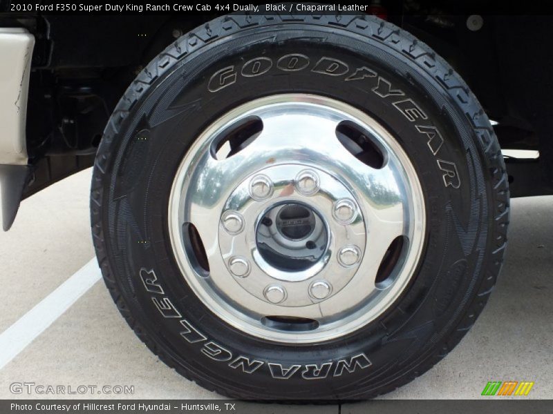 Black / Chaparral Leather 2010 Ford F350 Super Duty King Ranch Crew Cab 4x4 Dually
