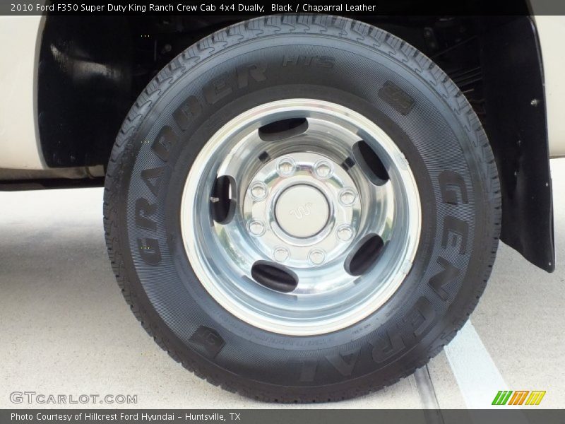 Black / Chaparral Leather 2010 Ford F350 Super Duty King Ranch Crew Cab 4x4 Dually