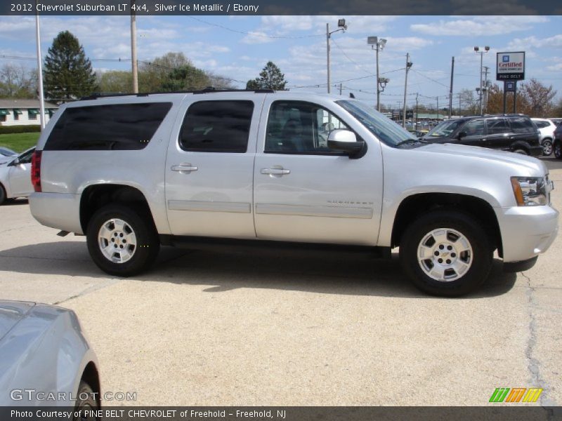 Silver Ice Metallic / Ebony 2012 Chevrolet Suburban LT 4x4