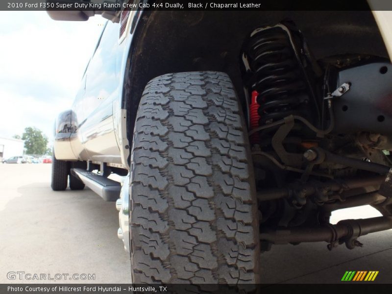 Black / Chaparral Leather 2010 Ford F350 Super Duty King Ranch Crew Cab 4x4 Dually