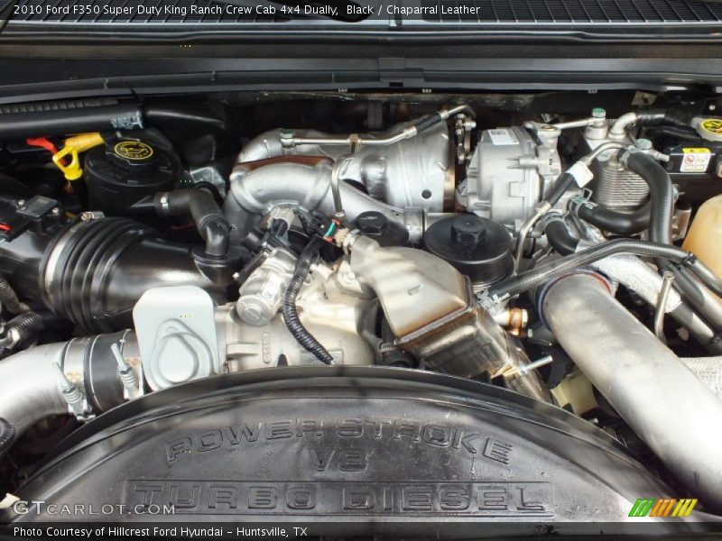 Black / Chaparral Leather 2010 Ford F350 Super Duty King Ranch Crew Cab 4x4 Dually