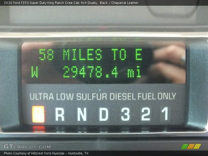 Black / Chaparral Leather 2010 Ford F350 Super Duty King Ranch Crew Cab 4x4 Dually