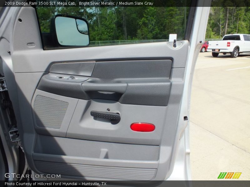 Bright Silver Metallic / Medium Slate Gray 2009 Dodge Ram 3500 SLT Mega Cab
