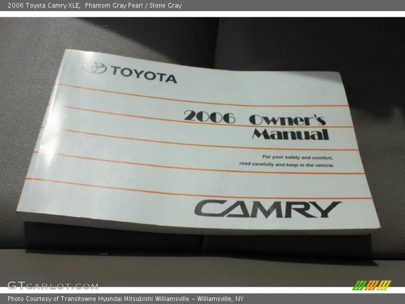 Phantom Gray Pearl / Stone Gray 2006 Toyota Camry XLE