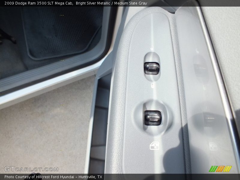 Bright Silver Metallic / Medium Slate Gray 2009 Dodge Ram 3500 SLT Mega Cab