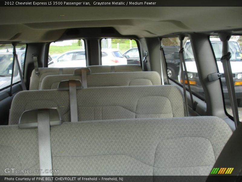 Graystone Metallic / Medium Pewter 2012 Chevrolet Express LS 3500 Passenger Van