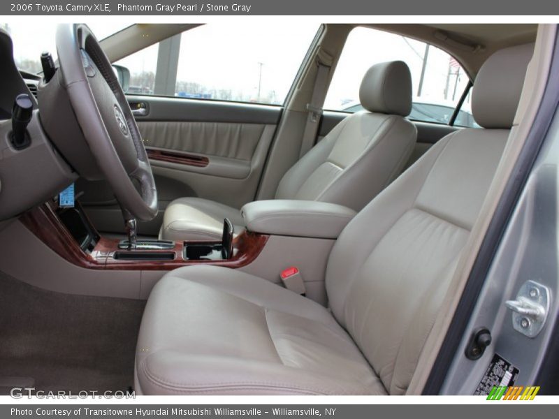 Phantom Gray Pearl / Stone Gray 2006 Toyota Camry XLE