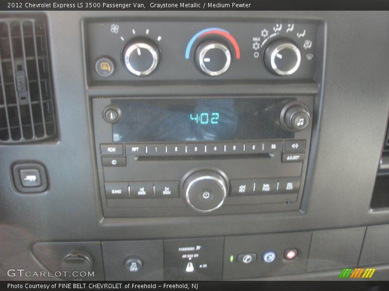 Graystone Metallic / Medium Pewter 2012 Chevrolet Express LS 3500 Passenger Van