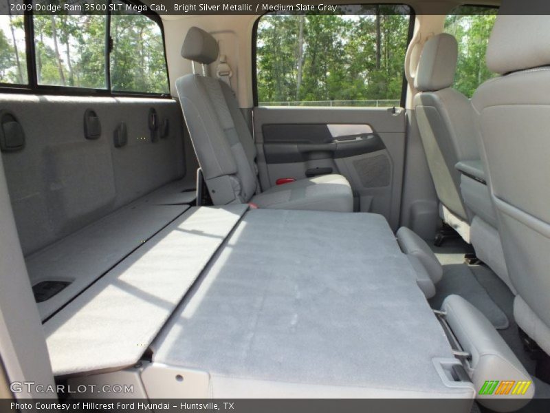 Bright Silver Metallic / Medium Slate Gray 2009 Dodge Ram 3500 SLT Mega Cab