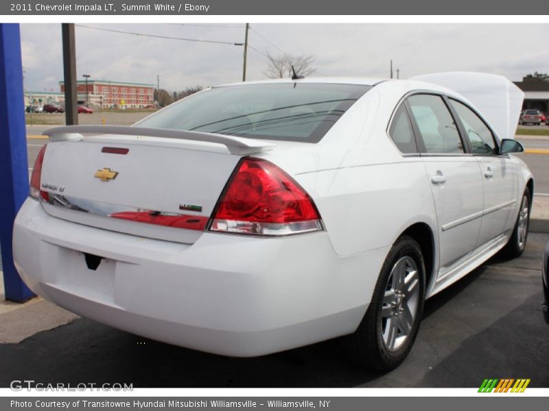 Summit White / Ebony 2011 Chevrolet Impala LT