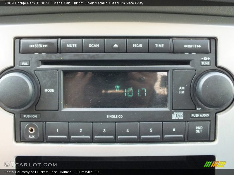 Audio System of 2009 Ram 3500 SLT Mega Cab