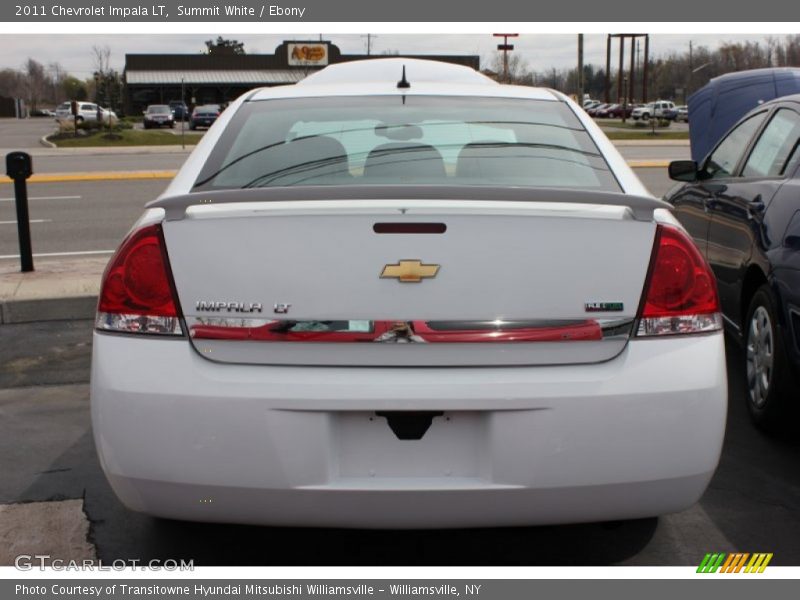 Summit White / Ebony 2011 Chevrolet Impala LT