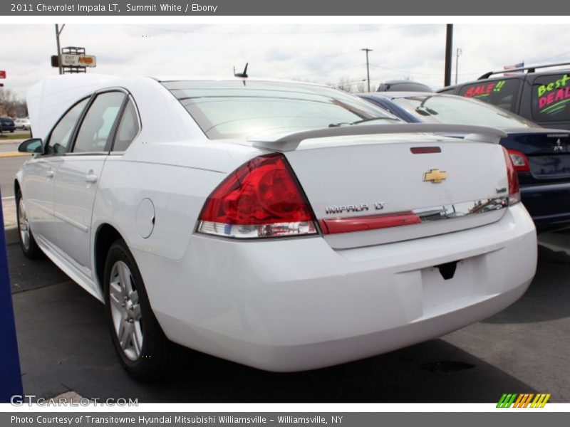 Summit White / Ebony 2011 Chevrolet Impala LT