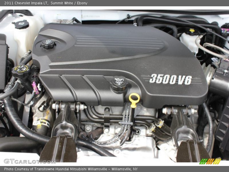 Summit White / Ebony 2011 Chevrolet Impala LT