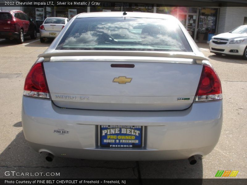 Silver Ice Metallic / Gray 2012 Chevrolet Impala LTZ