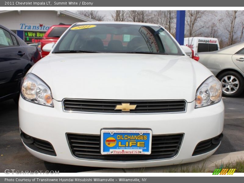 Summit White / Ebony 2011 Chevrolet Impala LT