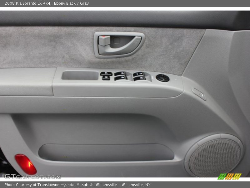 Ebony Black / Gray 2008 Kia Sorento LX 4x4