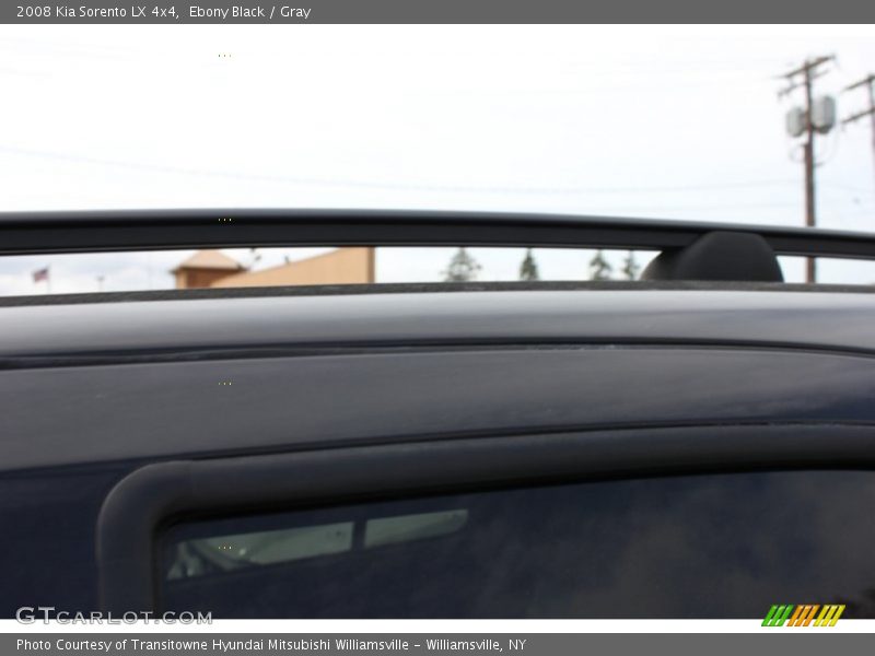Ebony Black / Gray 2008 Kia Sorento LX 4x4