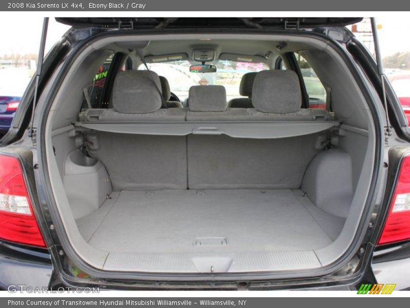 Ebony Black / Gray 2008 Kia Sorento LX 4x4