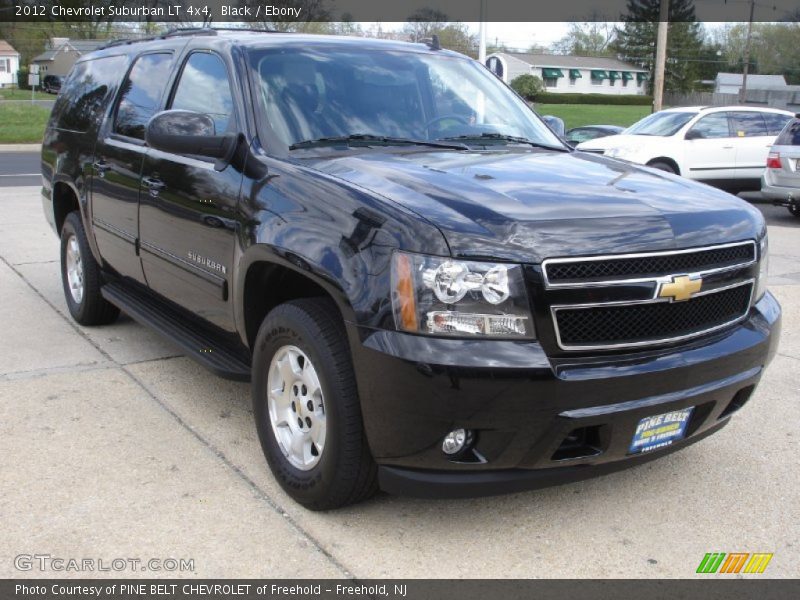 Black / Ebony 2012 Chevrolet Suburban LT 4x4