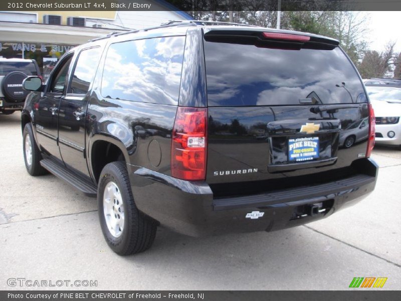 Black / Ebony 2012 Chevrolet Suburban LT 4x4