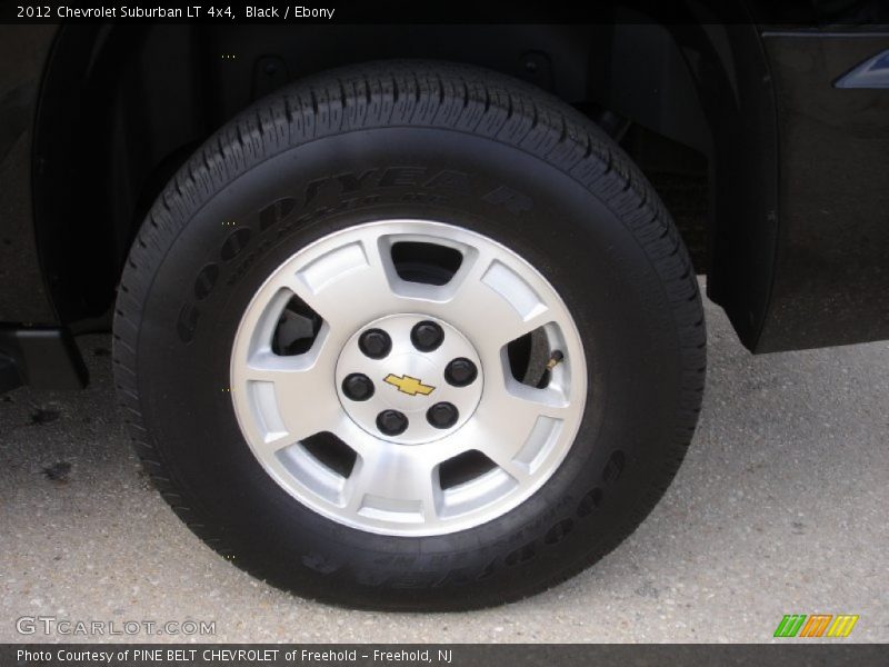 Black / Ebony 2012 Chevrolet Suburban LT 4x4
