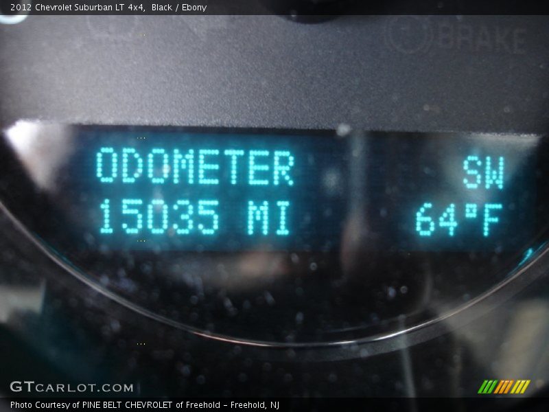 Black / Ebony 2012 Chevrolet Suburban LT 4x4
