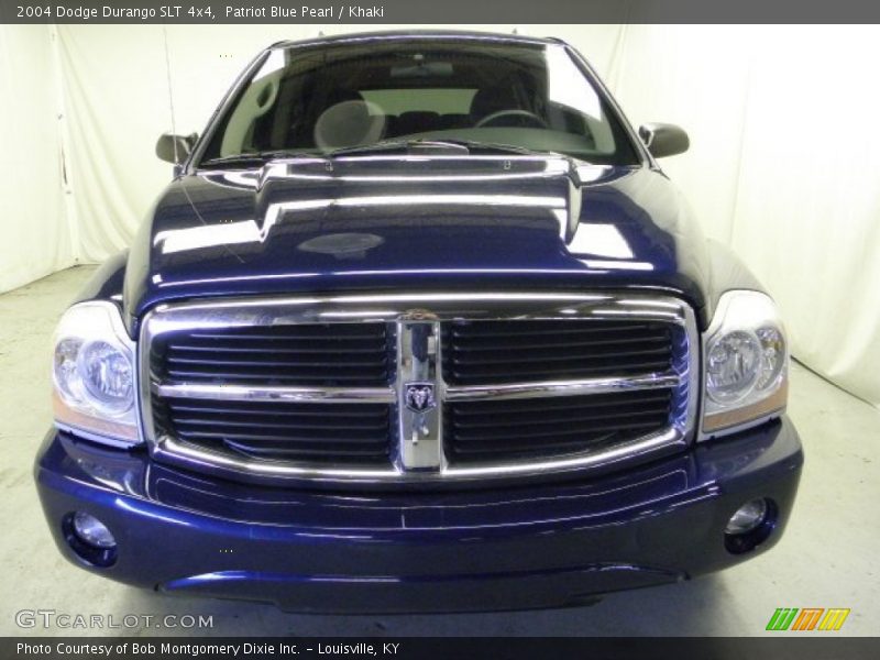 Patriot Blue Pearl / Khaki 2004 Dodge Durango SLT 4x4