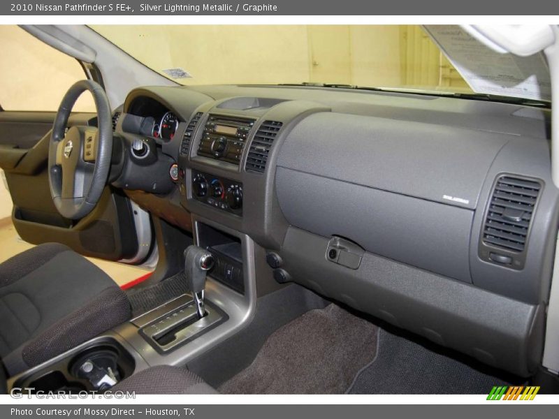 Silver Lightning Metallic / Graphite 2010 Nissan Pathfinder S FE+