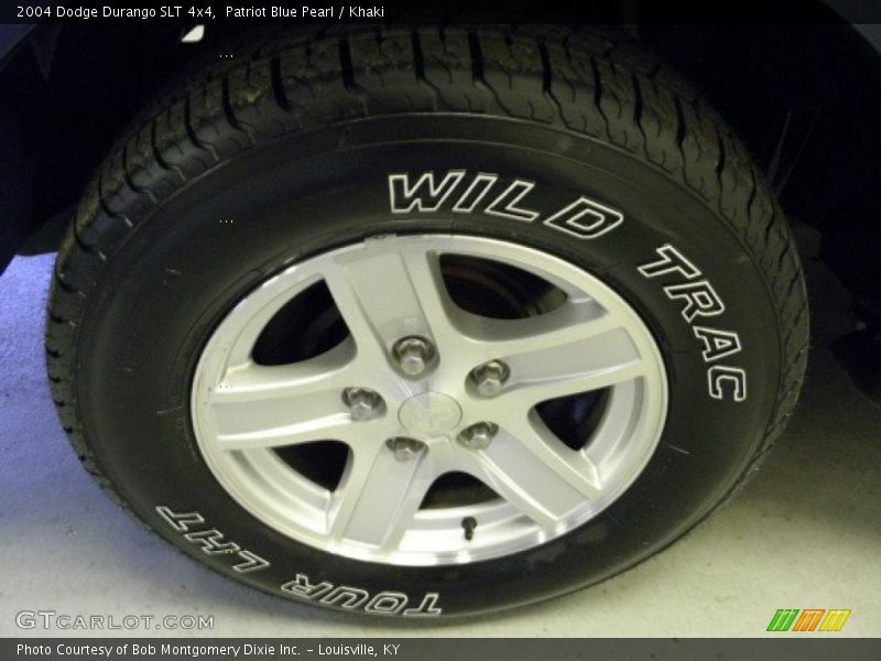 Patriot Blue Pearl / Khaki 2004 Dodge Durango SLT 4x4