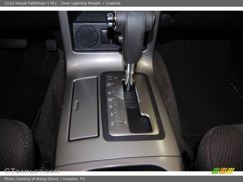Silver Lightning Metallic / Graphite 2010 Nissan Pathfinder S FE+