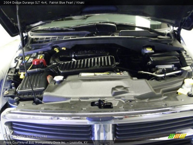 Patriot Blue Pearl / Khaki 2004 Dodge Durango SLT 4x4