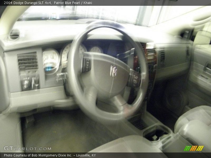 Patriot Blue Pearl / Khaki 2004 Dodge Durango SLT 4x4