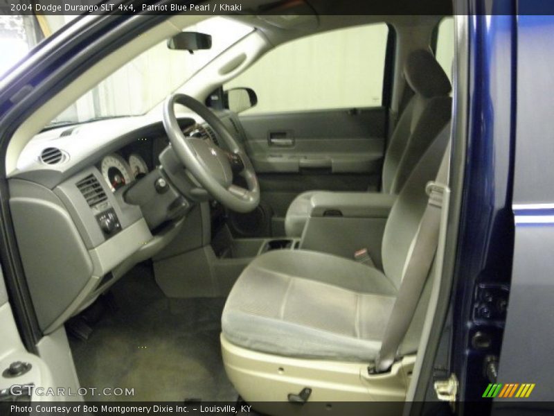 Patriot Blue Pearl / Khaki 2004 Dodge Durango SLT 4x4