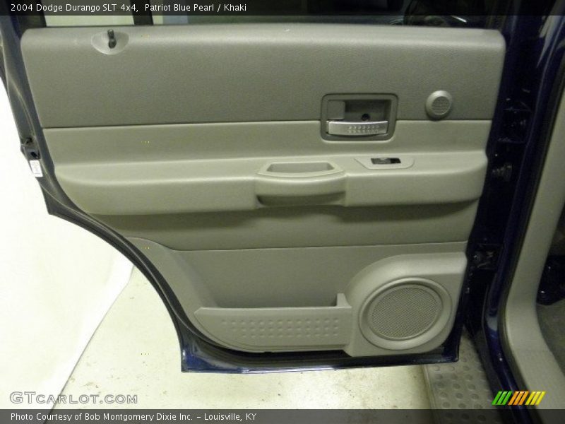 Patriot Blue Pearl / Khaki 2004 Dodge Durango SLT 4x4