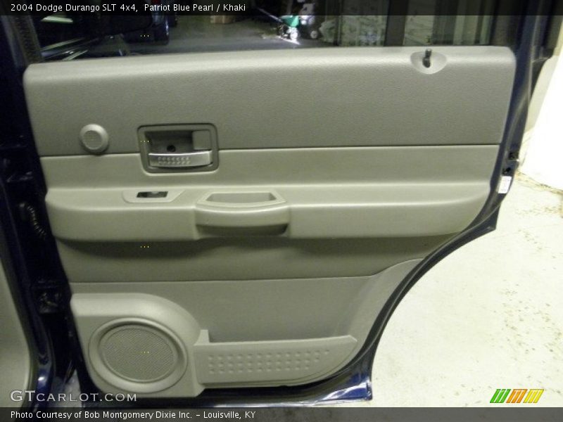 Patriot Blue Pearl / Khaki 2004 Dodge Durango SLT 4x4