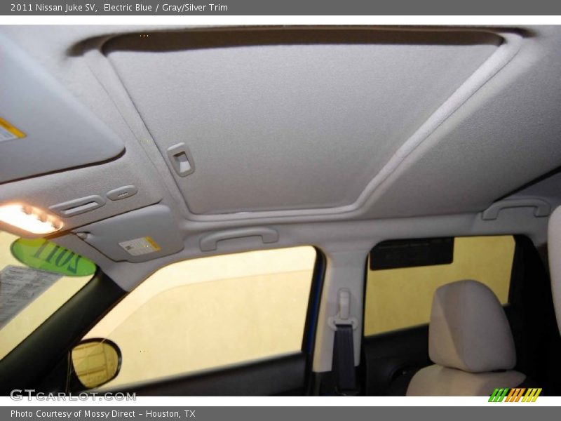Electric Blue / Gray/Silver Trim 2011 Nissan Juke SV
