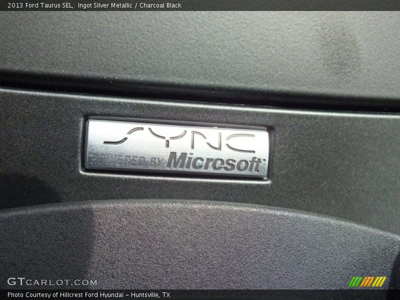 Ingot Silver Metallic / Charcoal Black 2013 Ford Taurus SEL