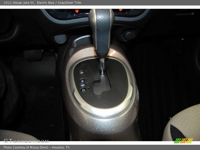 Electric Blue / Gray/Silver Trim 2011 Nissan Juke SV