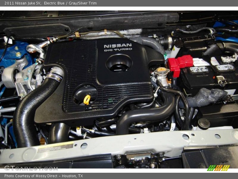 Electric Blue / Gray/Silver Trim 2011 Nissan Juke SV