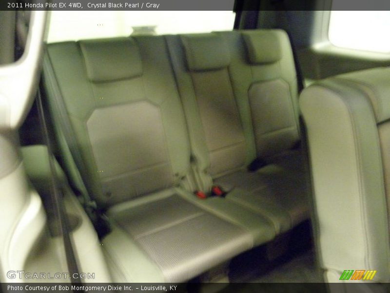 Crystal Black Pearl / Gray 2011 Honda Pilot EX 4WD