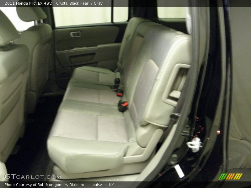 Crystal Black Pearl / Gray 2011 Honda Pilot EX 4WD
