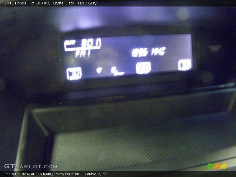Crystal Black Pearl / Gray 2011 Honda Pilot EX 4WD